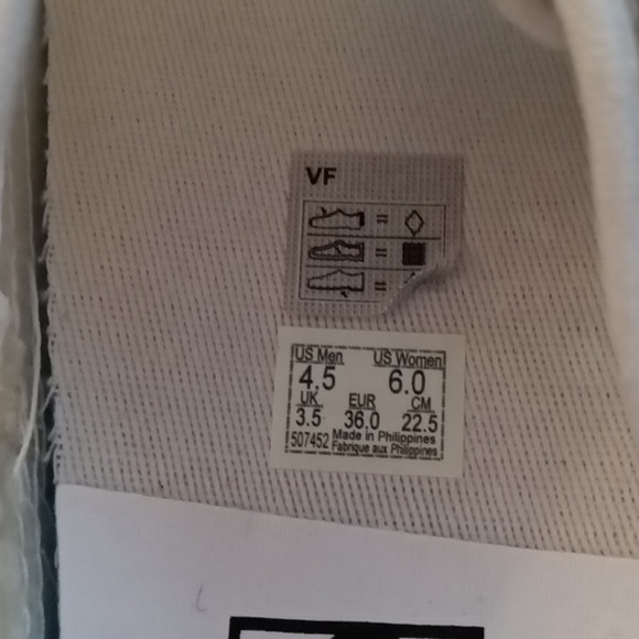 #53❤️ Vans Womens UA Authentic Mesh DX Modular (Dots) White Shoes - Picture 15 of 16